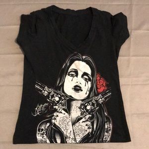 Kill It Clothing- women’s small v-neck